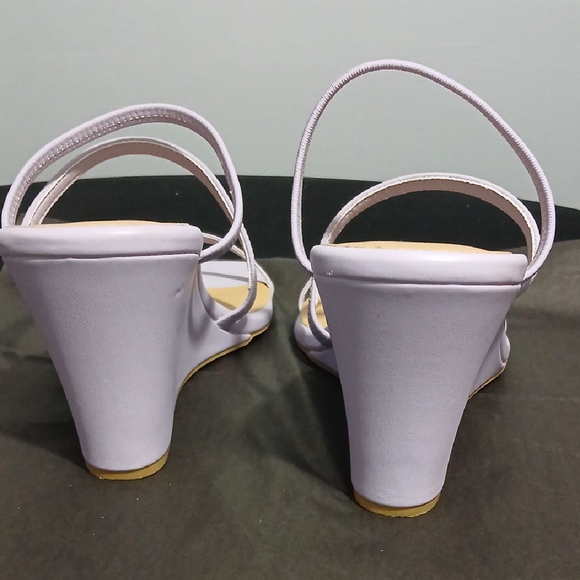 Torrid Light Purple Strappy Wedges - Picture 3 of 8